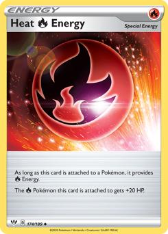 Heat Fire Energy #174 PSA 10