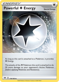 Powerful Colorless Energy #176 Darkness Ablaze
