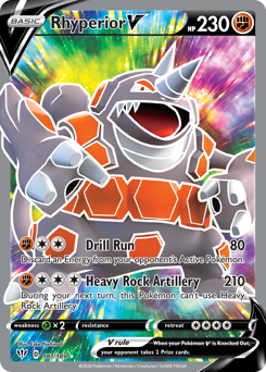 Rhyperior V #181 Darkness Ablaze