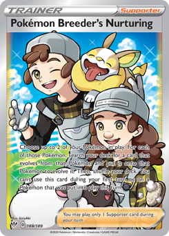 Pokémon Breeder's Nurturing #188 Darkness Ablaze