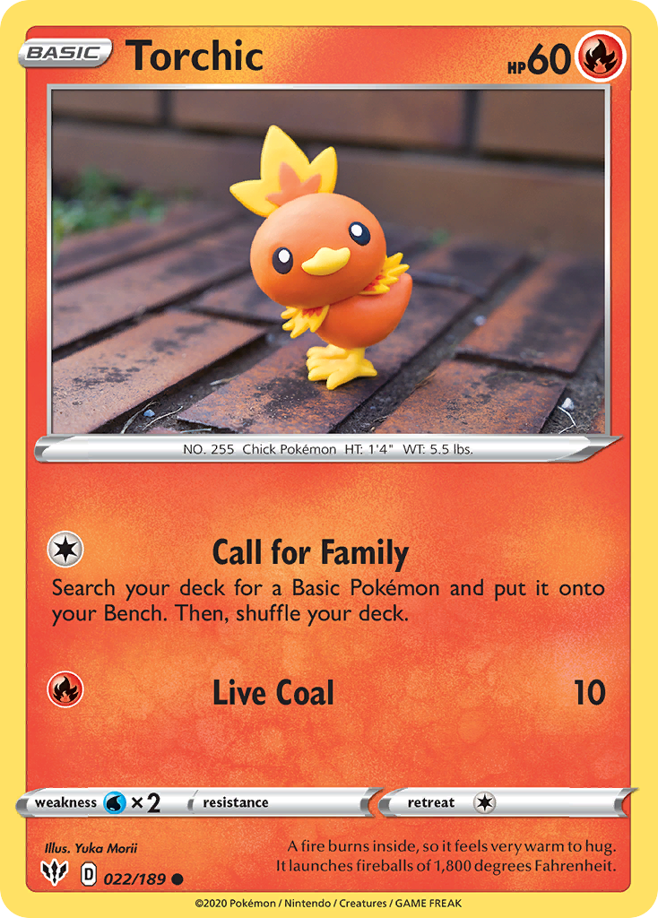 Torchic #22 Darkness Ablaze