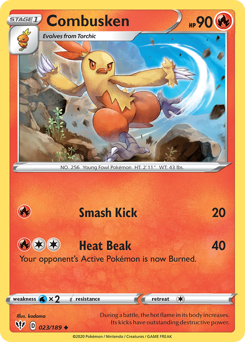 Combusken #23 Darkness Ablaze