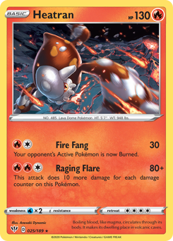 Heatran #25 Darkness Ablaze