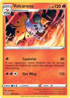 Volcarona Darkness Ablaze #30