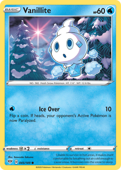 Vanillite #45 Darkness Ablaze