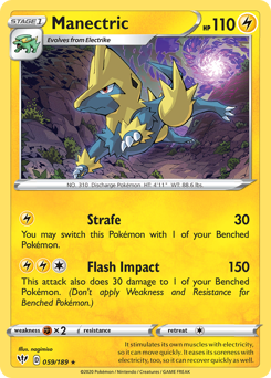 Manectric #59 Darkness Ablaze