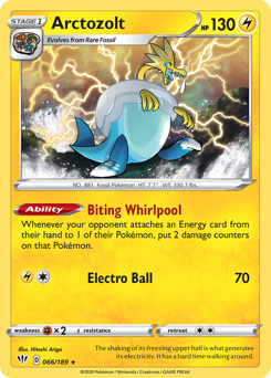Arctozolt #66 Darkness Ablaze