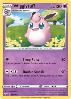 Wigglytuff #68 Darkness Ablaze