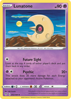 Lunatone #72 PSA 10