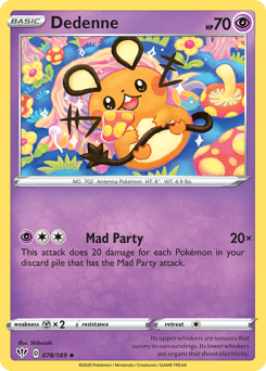 Dedenne #78 PSA 10
