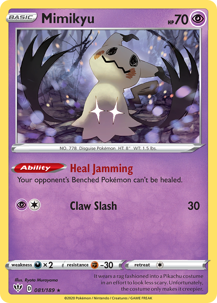Mimikyu #81 Darkness Ablaze