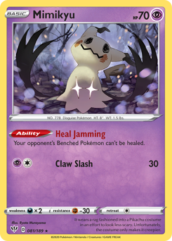 Mimikyu #81 Darkness Ablaze