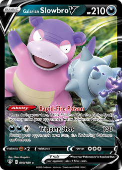 Galarian Slowbro V #99 PSA 10
