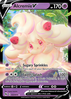 Alcremie V #22 PSA 10