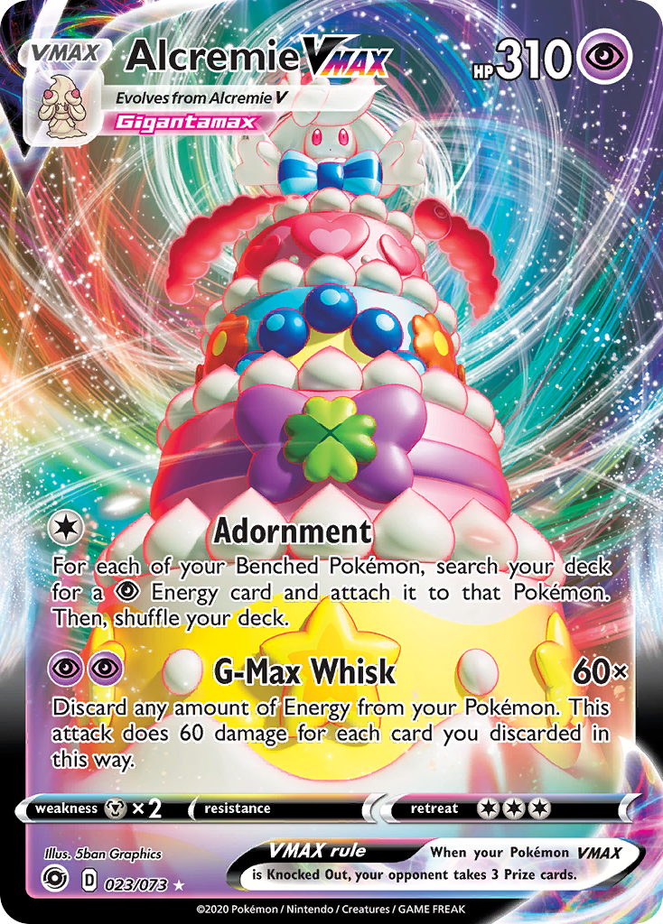 Alcremie VMAX #23 Champion's Path