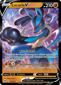 Lucario V #27 Champion's Path