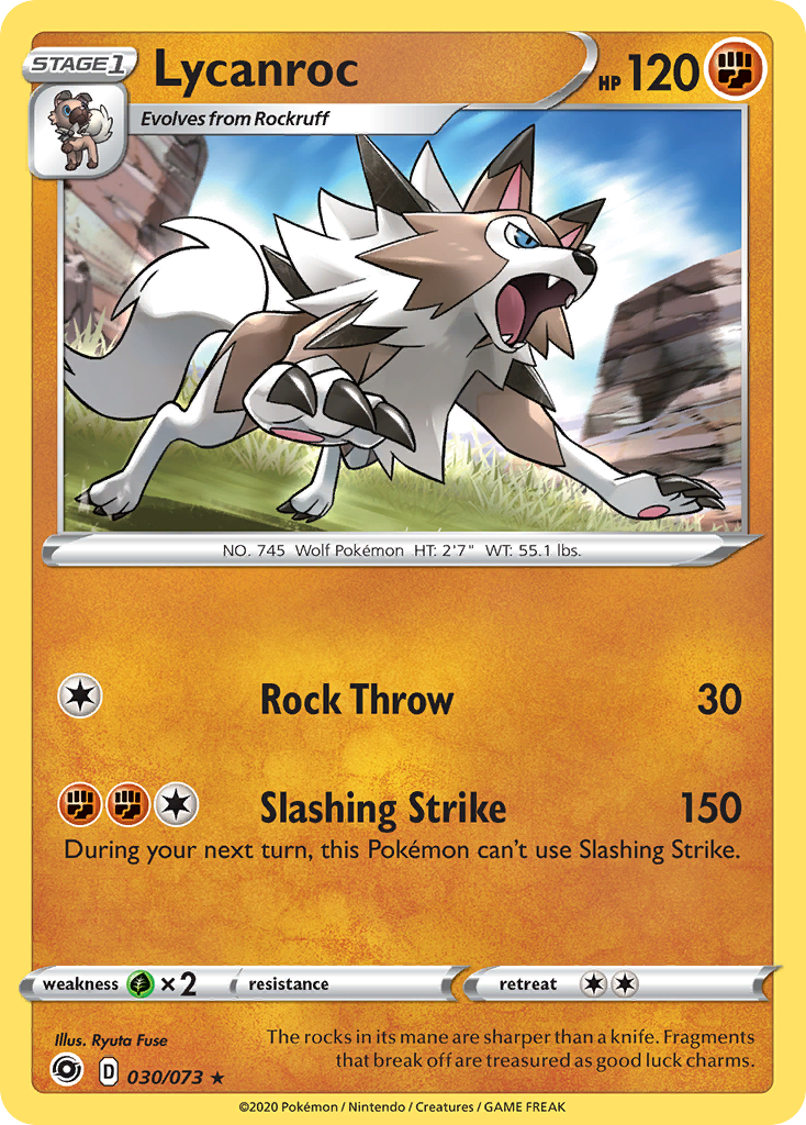 Lycanroc #30 Champion's Path