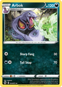 Arbok #34 Champion's Path