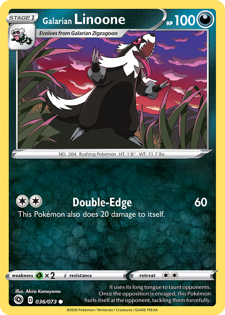 Galarian Linoone #36 Champion's Path