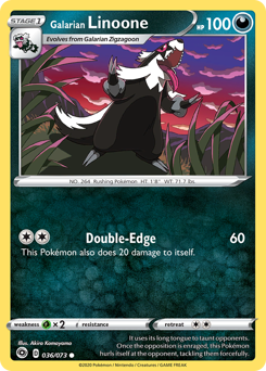 Galarian Linoone #36 Champion's Path