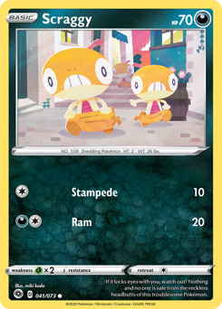 Scraggy Champion's Path #41