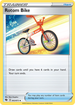 Rotom Bike #63 Champion's Path