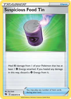 Suspicious Food Tin #66 Champion's Path