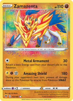 Zamazenta #102 Vivid Voltage