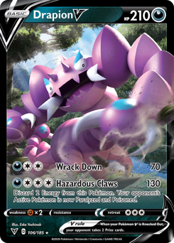 Drapion V #106 Vivid Voltage
