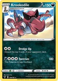 Krookodile #109 Vivid Voltage