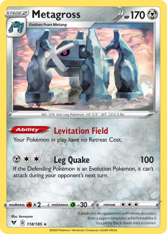 Metagross #118 Vivid Voltage
