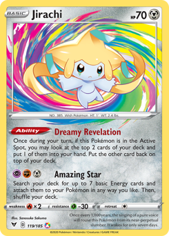 Jirachi #119 Vivid Voltage