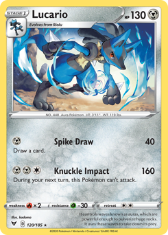 Lucario #120 Vivid Voltage
