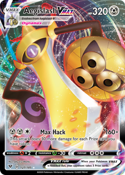 Aegislash VMAX #127 Vivid Voltage