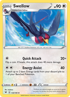 Swellow #134 Vivid Voltage