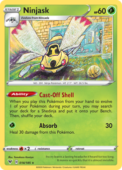 Ninjask #14 Vivid Voltage