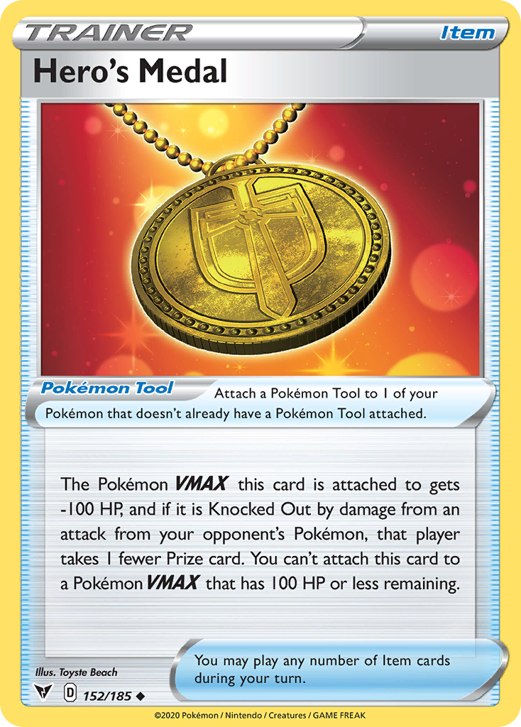 Hero's Medal #152 Vivid Voltage