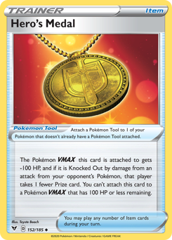 Hero's Medal #152 Vivid Voltage