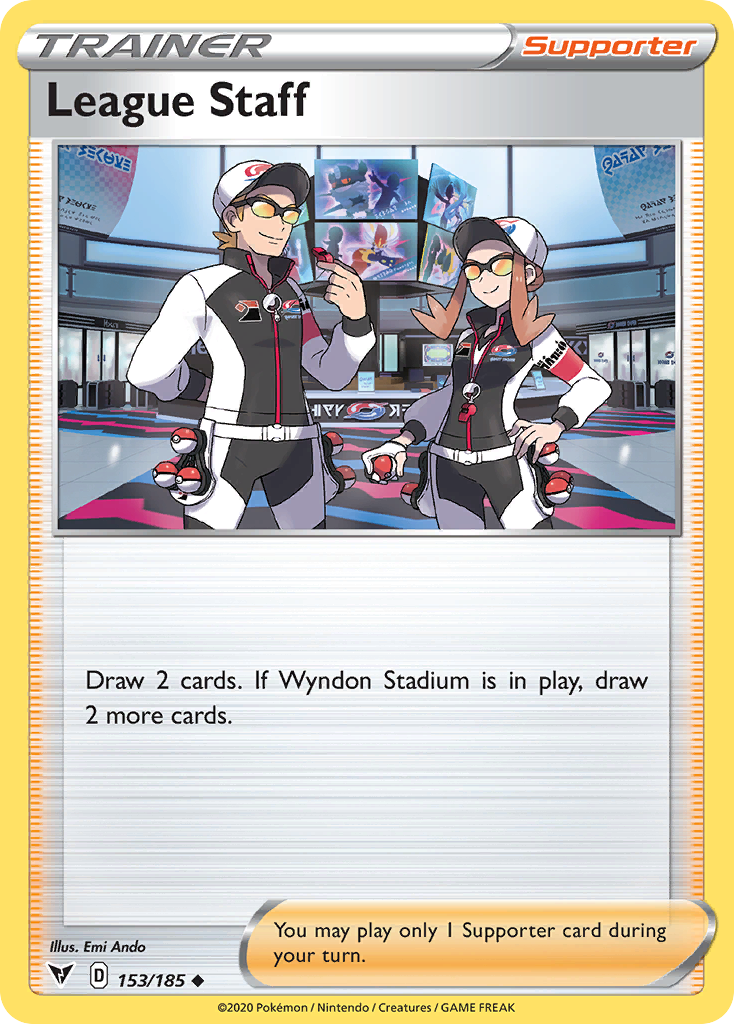 League Staff #153 Vivid Voltage