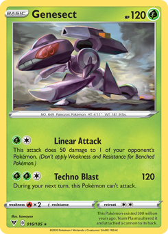 Genesect #16 Vivid Voltage