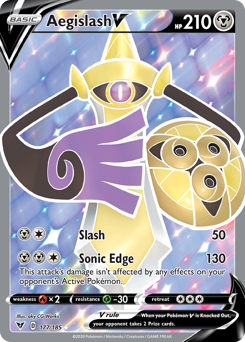 Aegislash V #177 Vivid Voltage