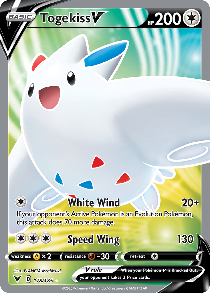 Togekiss V #178 Vivid Voltage