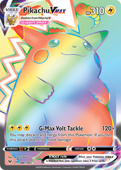 Pikachu VMAX #188 Vivid Voltage