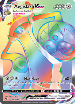 Aegislash VMAX #190 Vivid Voltage