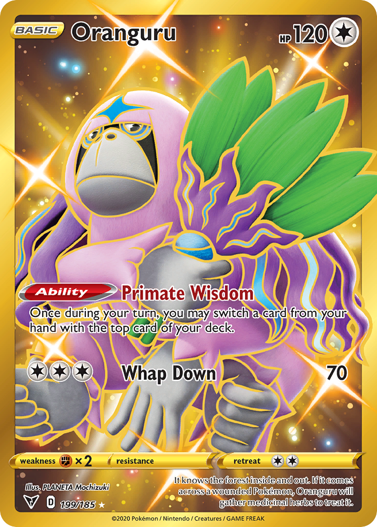 Oranguru #199 Vivid Voltage