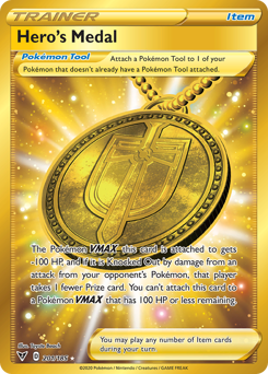 Hero's Medal #201 Vivid Voltage