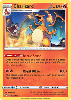 Charizard #25 Vivid Voltage