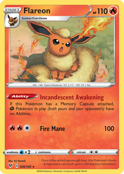 Flareon #26 Vivid Voltage