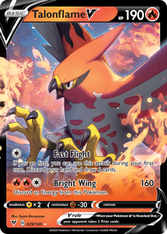 Talonflame V #29 Vivid Voltage