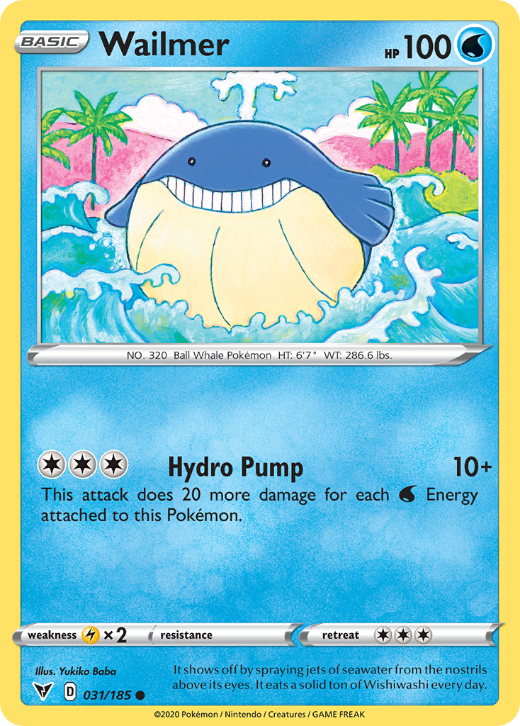 Wailmer #31 Vivid Voltage